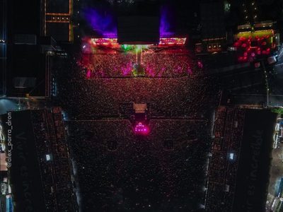 Natanael Cano, corridos tumbados hacen vibrar a 65 mil en Estadio GNP Seguros (Video)