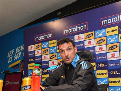 Scaloni: “Hay veces que el rival juega y tenemos que sufrir”