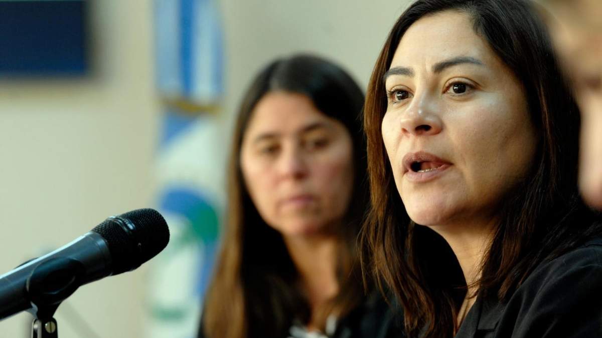 La diputada provincial Karina Montecinos. Fuente: (Twitter)