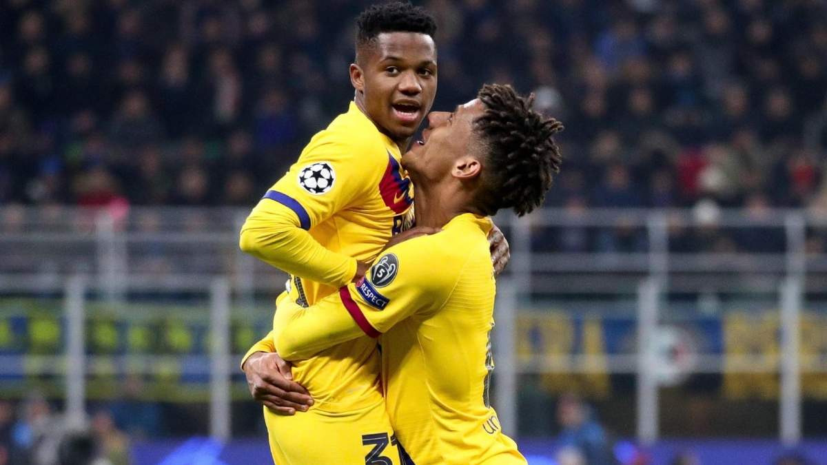 Ansu Fati y Todibo. Fuente (Instagram)