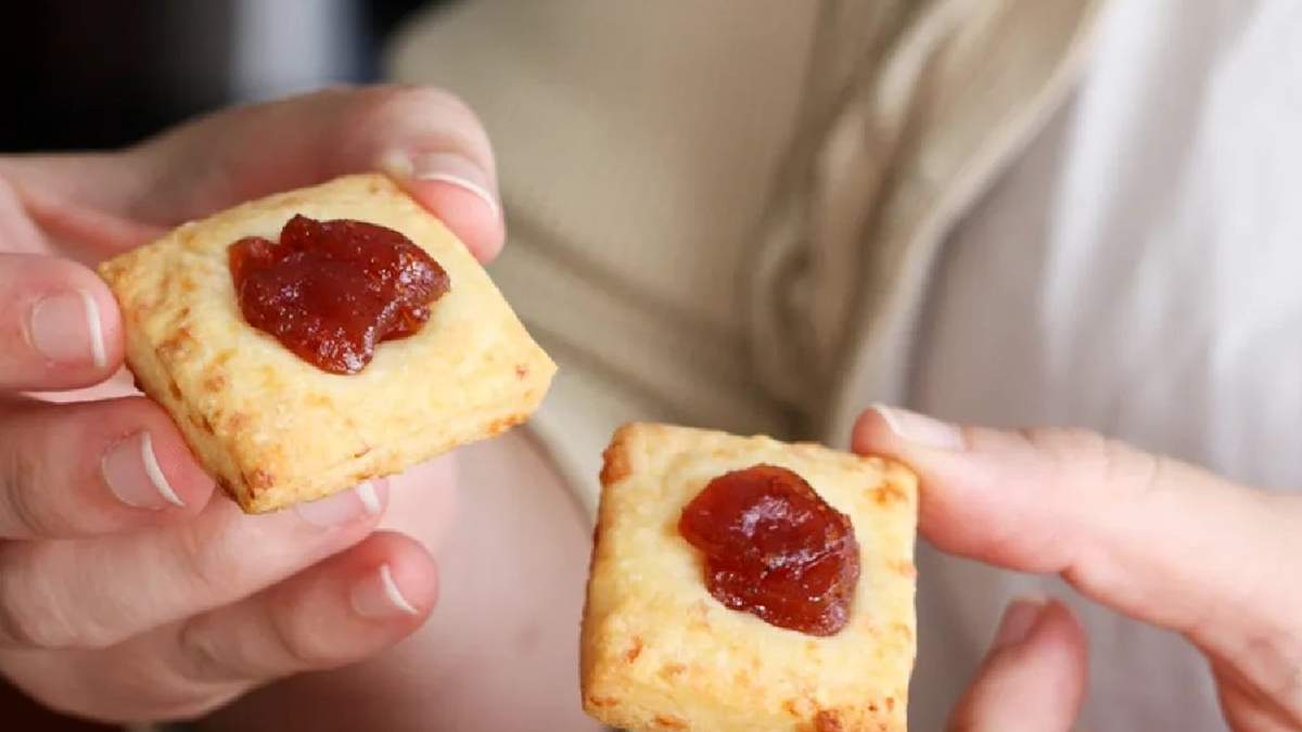 Cuadraditos de membrillo. Fuente: (X)