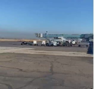 El Aeropuerto Internacional de Culiacán anunció su cierre tras la detención de Ovidio Guzmán (Video)