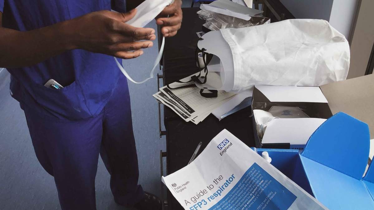 Coronavirus en Reino Unido. Fuente: (Twitter)
