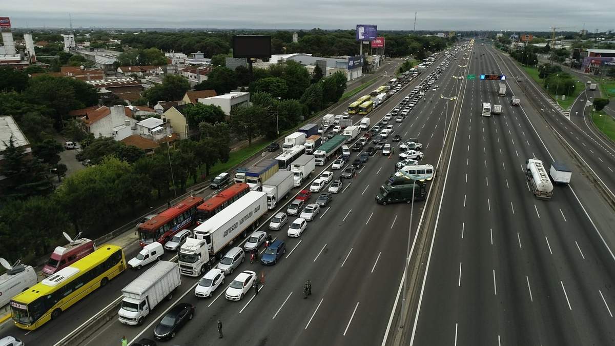 Autopista Panamericana. Fuente: (Twitter)