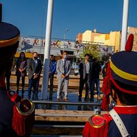 Malvinas: Omar Gutiérrez presidió el homenaje a los Caídos