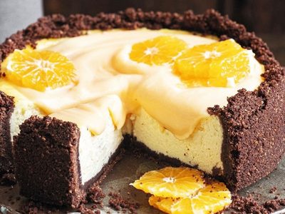Aprovechá las mandarinas que están baratas y hacete esta tarta cremosa que es un 10 para una merienda de invierno
