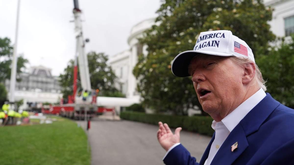 Donald Trump en la Casa Blanca