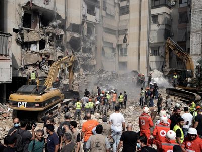 Israel lanza otro bombardeo contra la capital de Líbano, Beirut