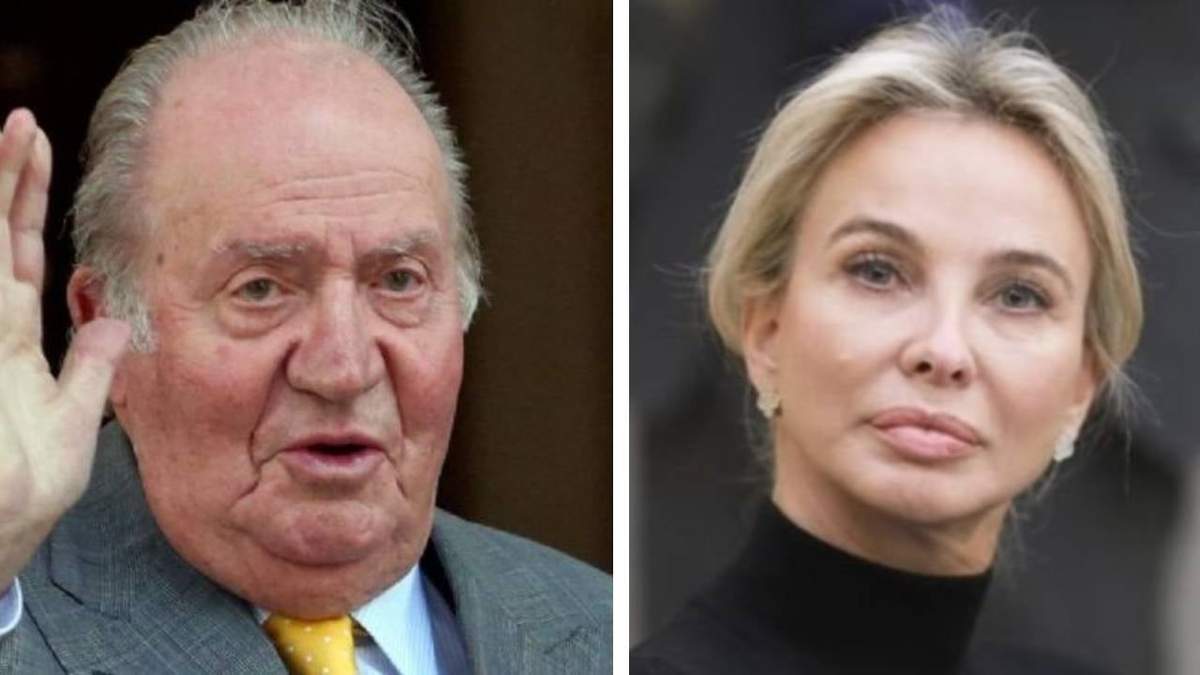 El rey emérito Juan Carlos I y Corinna Larsen
