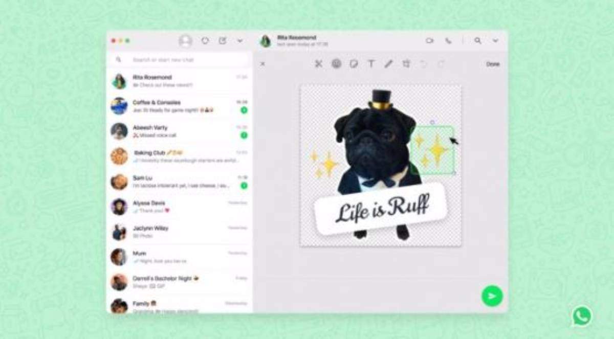 Creador de stickers en WhatsApp Web