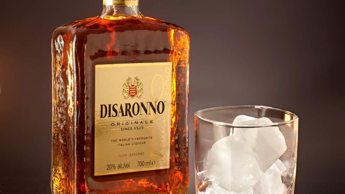 Licor Amaretto, símbolo italiano. Fuente (Twitter)