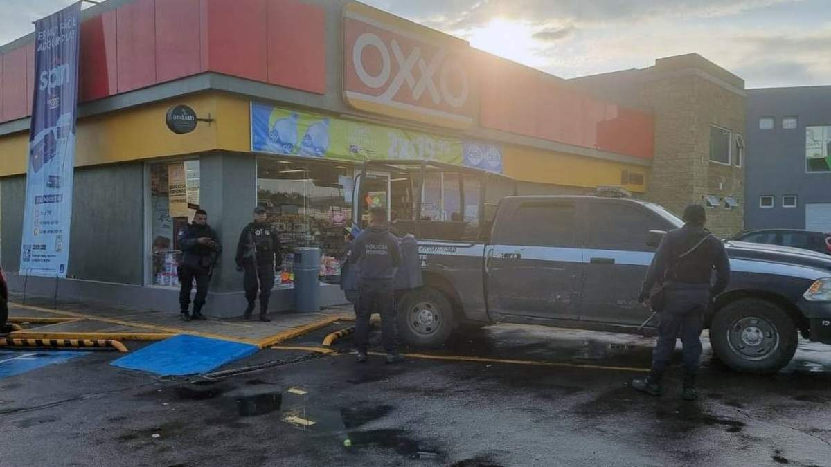 El OXXO atacado