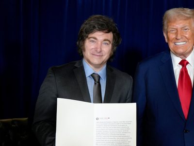 Nuevo apoyo de Donald Trump a Javier Milei y destacó su última victoria electoral