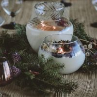 Solo con unos bowls de vidrio y pedazos de cuerda: creá esta hermosa decoración para tu centro de mesa navideño