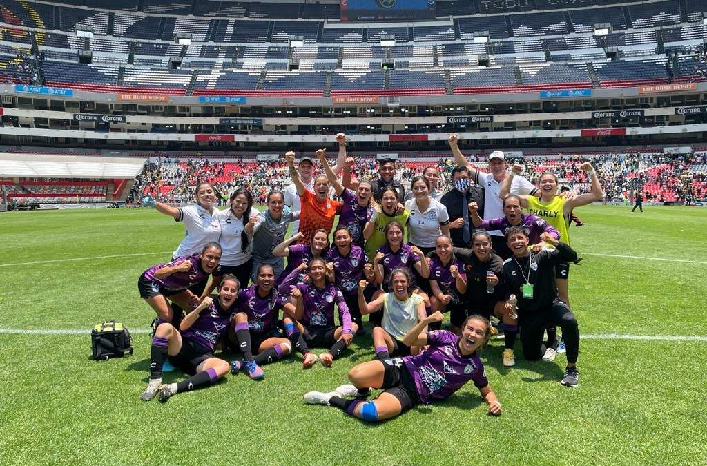 Las jugadoras del Pachuca