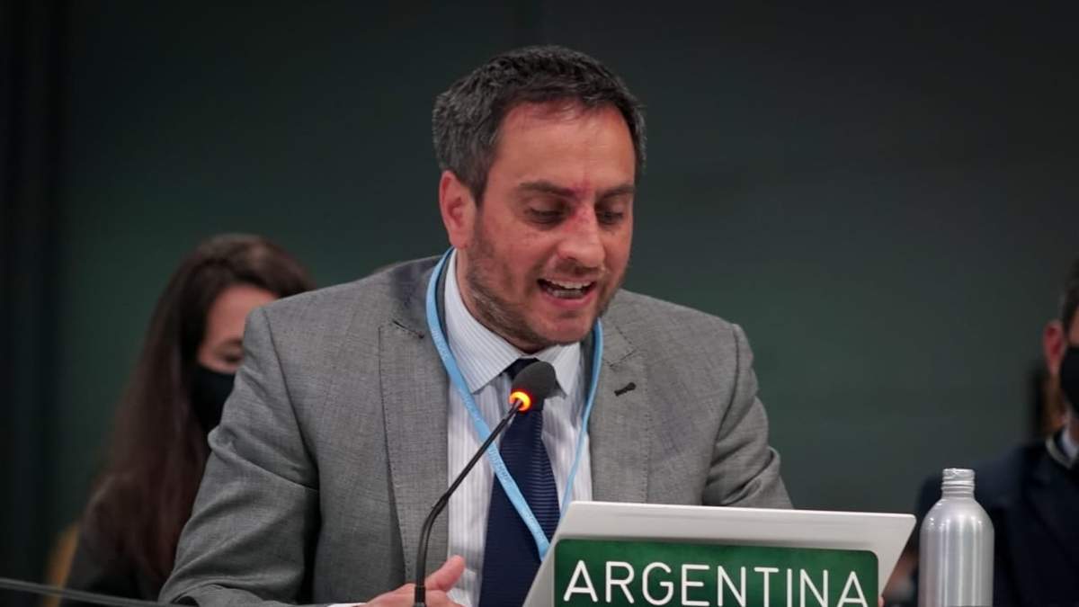 Juan Cabandié, ministro de Ambiente. Fuente: (Twitter)