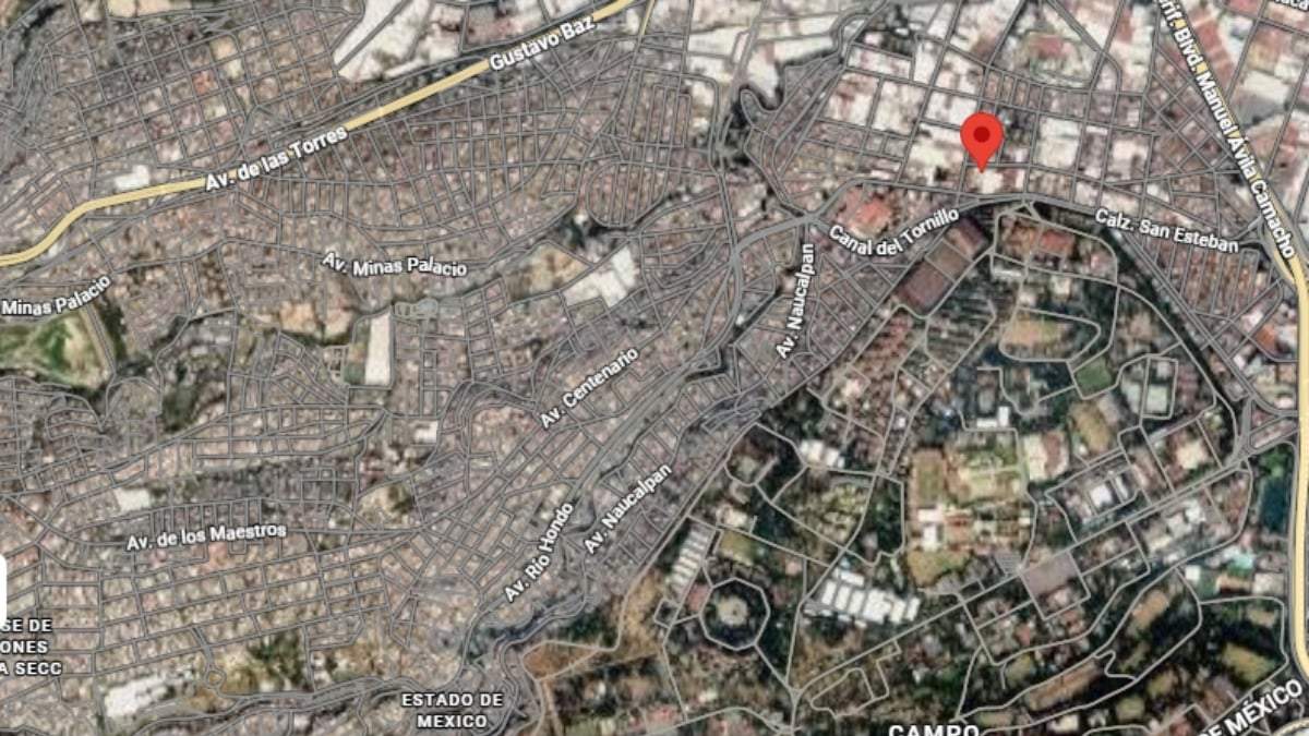 El epicentro del sismo, según el Servicio Sismológico Nacional