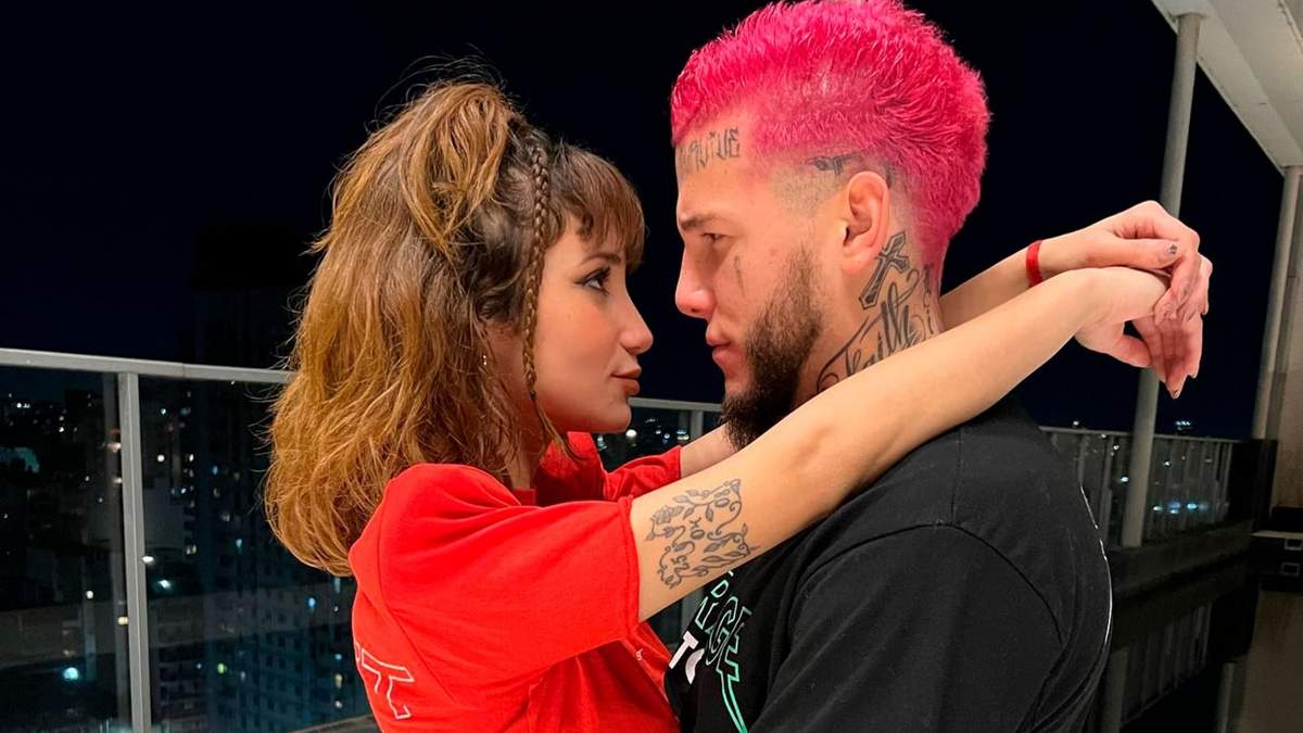 Alex Caniggia y Melody Luz. Fuente: (Instagram)