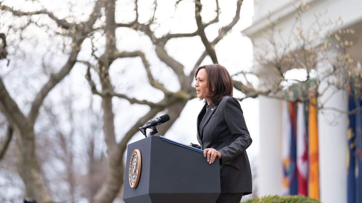 Kamala Harris, vicepresidenta de Estados Unidos