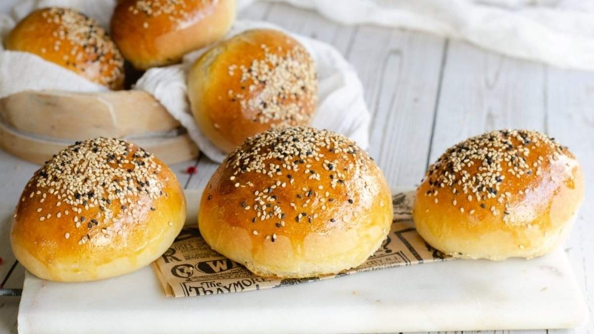 Pan de hamburguesa. Fuente: (Instagram)