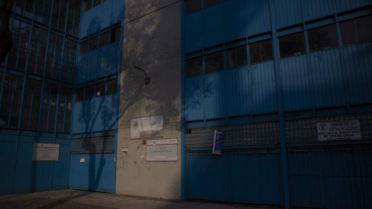 Una escuela pública de la CDMX