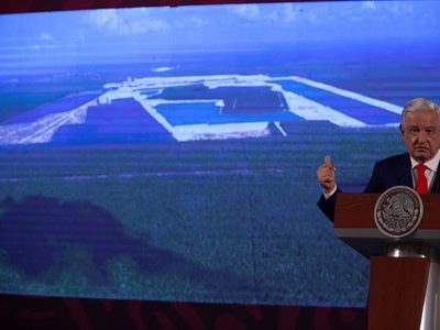 AMLO decreta área natural protegida terrenos de Calica; trasnacional anuncia batalla legal