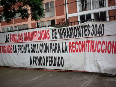 19S: Opacidad en el uso de fondos para la reconstrucción