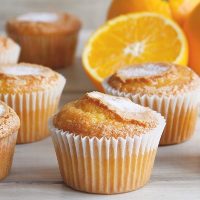 Muffins de naranja: muy esponjosos y facilísimos de hacer para disfrutar en la merienda