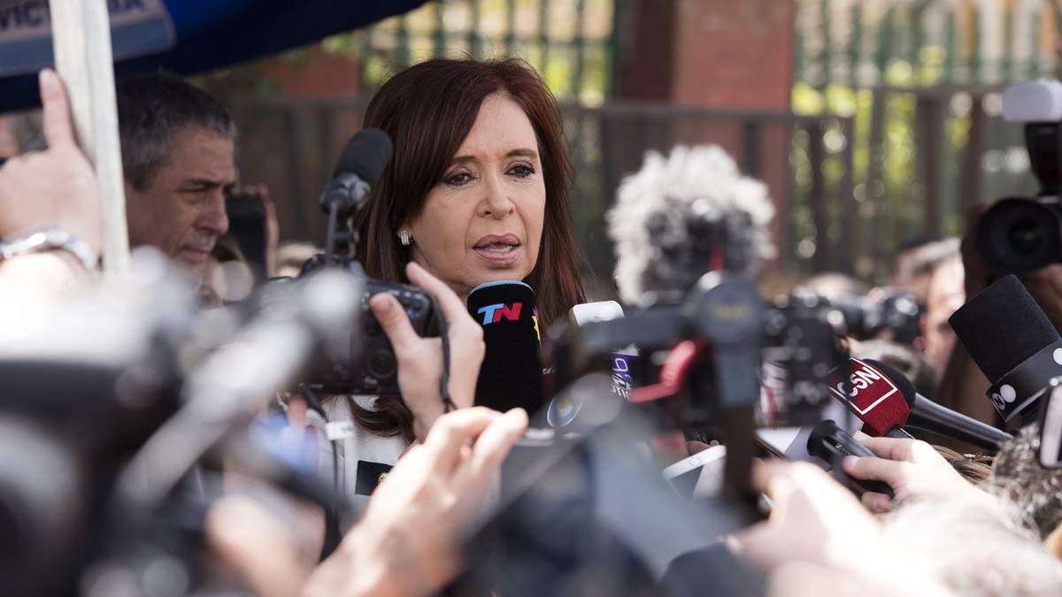 Cristina Fernández de Kirchner, vicepresidenta de la Nación. Fuente: (Twitter)