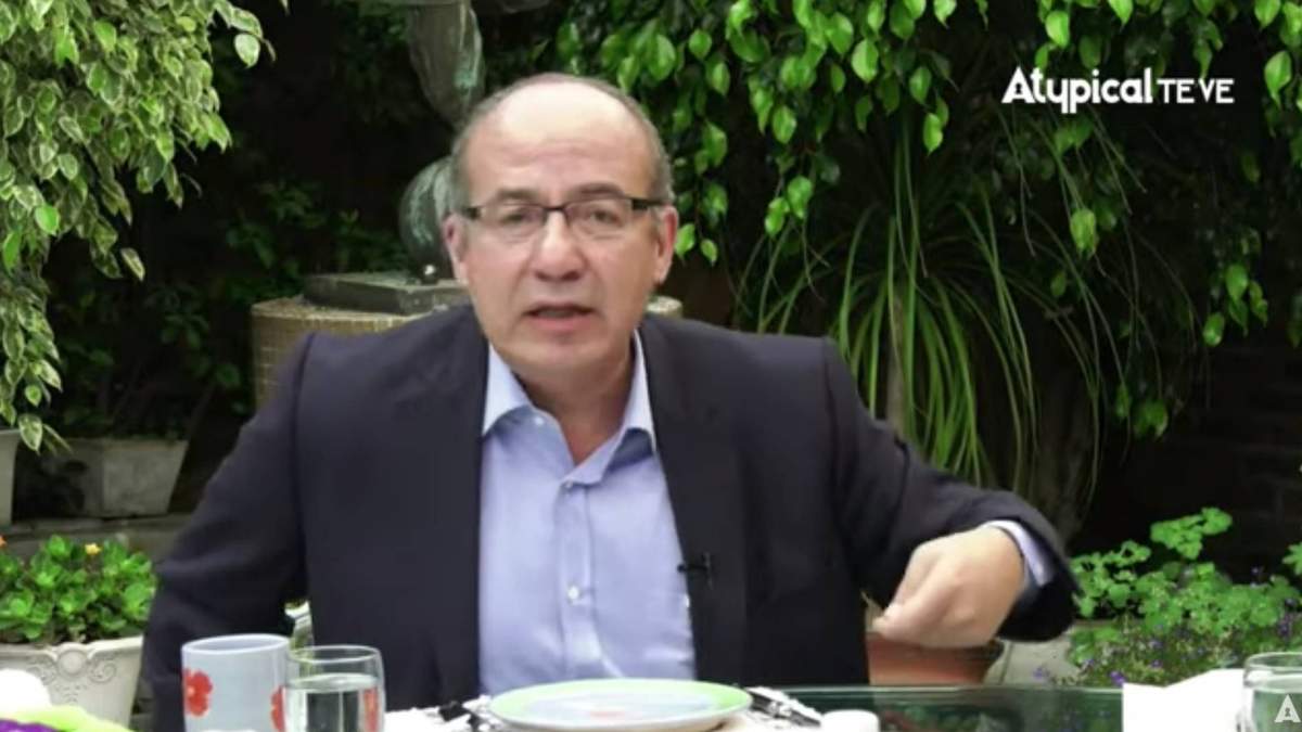 El expresidente en la entrevista con Alazraky