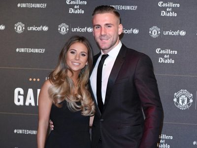 Anouska Santos, la bella esposa de Luke Shaw, el jugador que se lució en la final de la Eurocopa