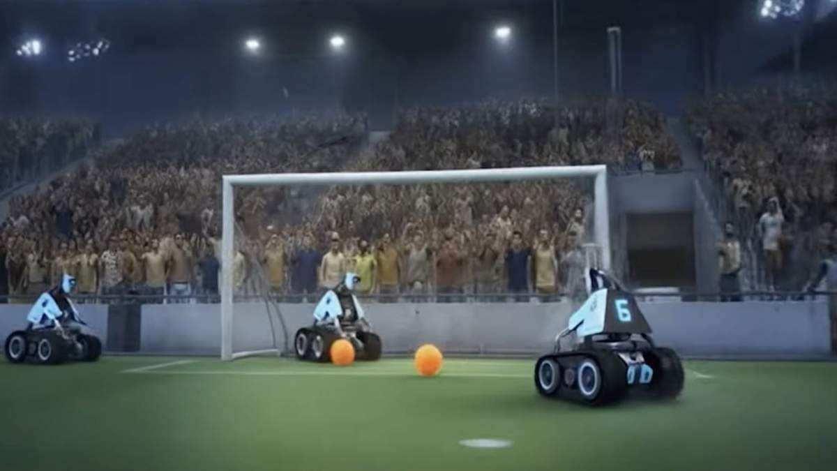 Los equipos diseñan, construyen y programan robots futbolistas que compiten en partidos bajo un reglamento oficial