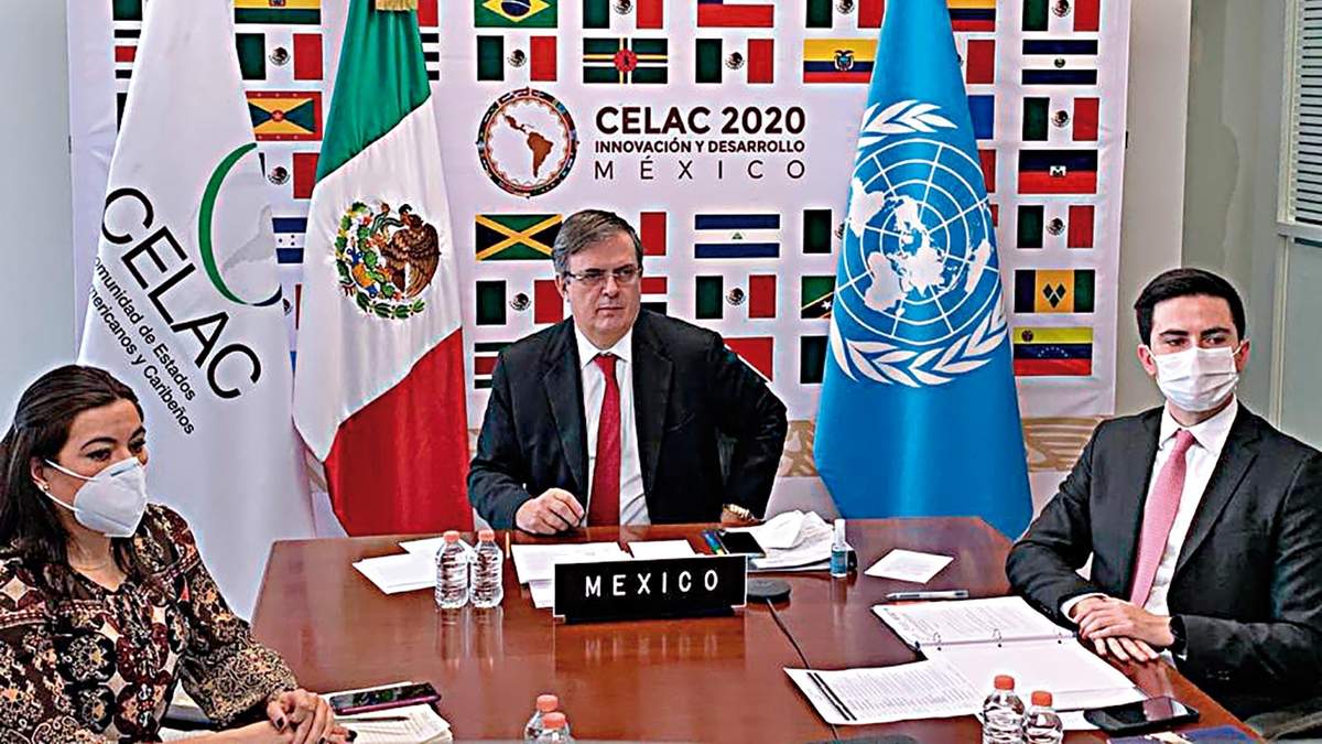 Ebrard en la Celac. Organismo sin definición
