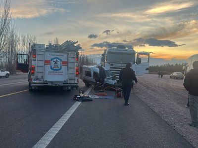 Un hombre murió tras un violento choque en Luján