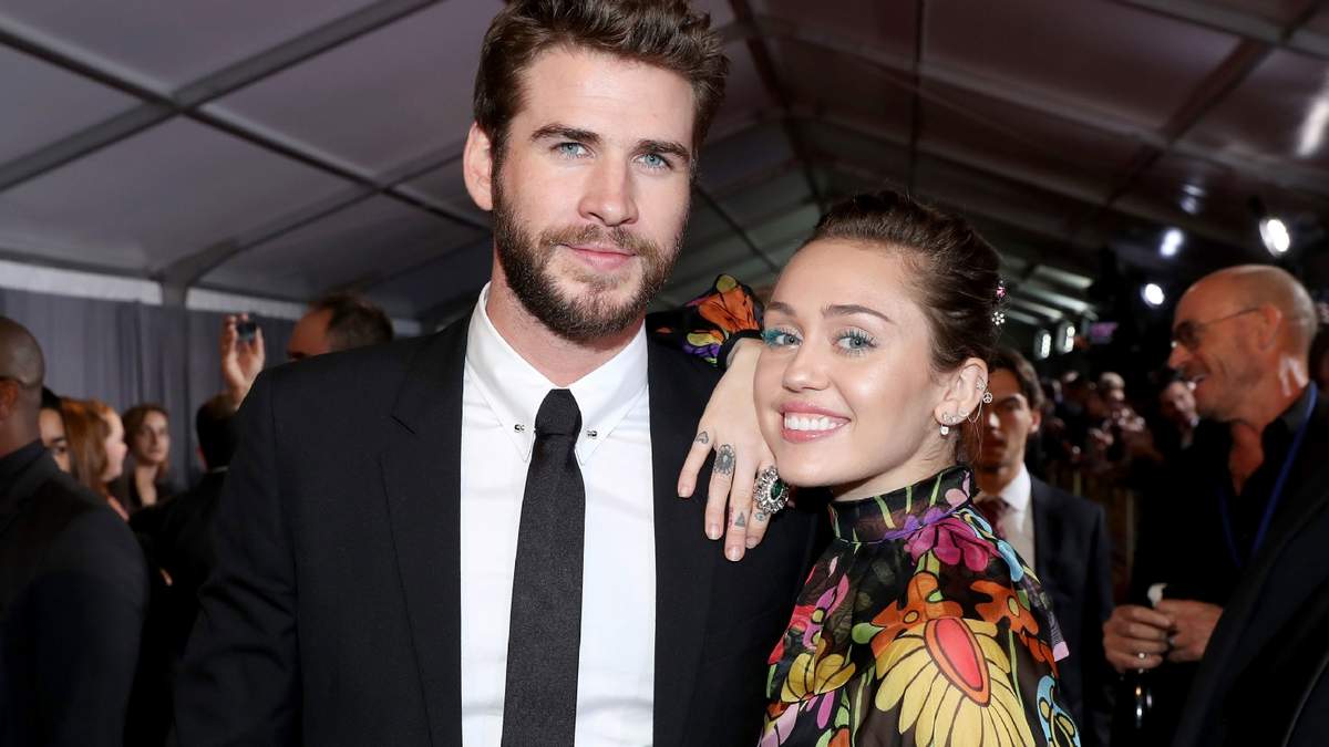 Liam Hemsworth y Miley Cyrus. Fuente: (Instagram)