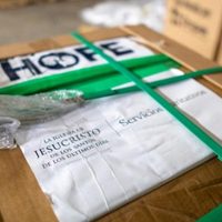 Iglesia mormona dona al Insabi 397 mil 200 insumos de protección médica