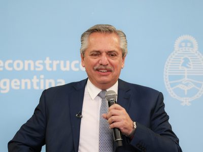 "Sí, soy populista": la iracunda reacción de Alberto Fernández durante un acto en Olivos