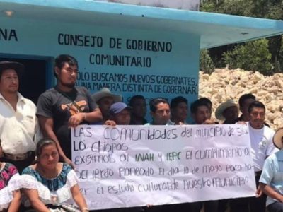 Exigen detener acoso contra pueblos indígenas de Chilón y Sitalá, Chiapas