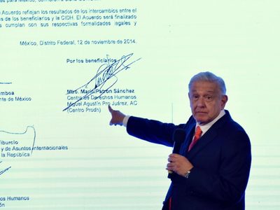 AMLO acusa intervención del Prodh en el caso Ayotzinapa mediante comité acordado por Peña Nieto