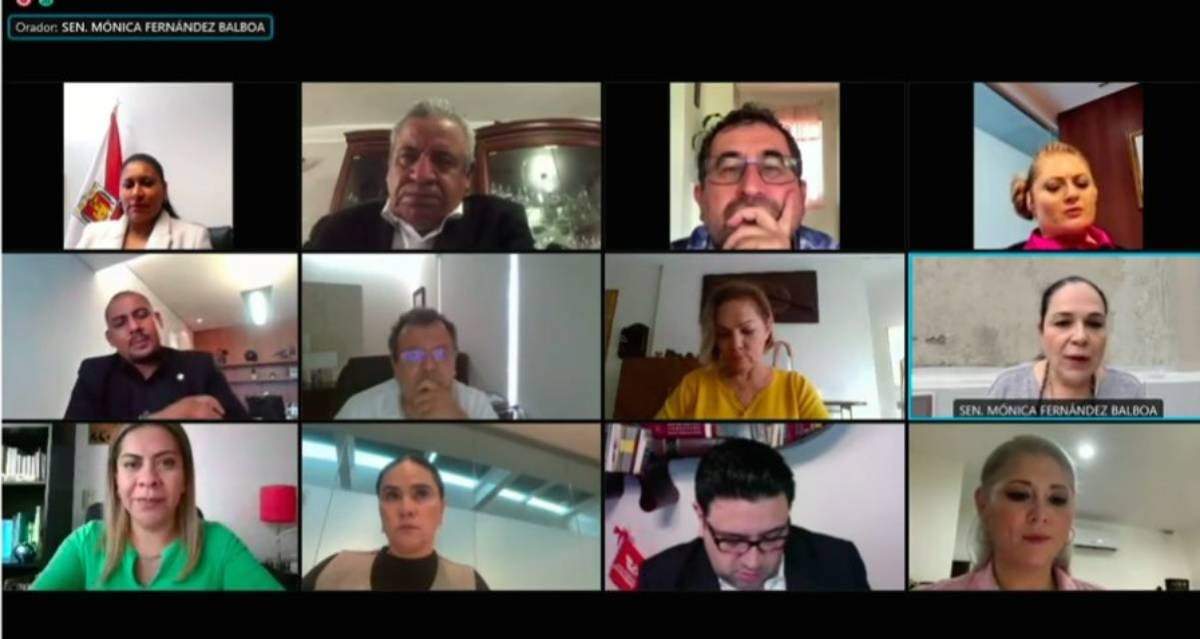 Sesión en línea de las Comisiones Unidas de Gobernación y de Estudios Legislativos Segunda