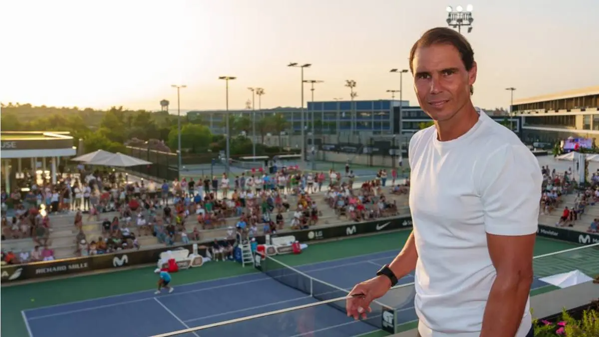 Rafael Nadal. Fuente: (X)
