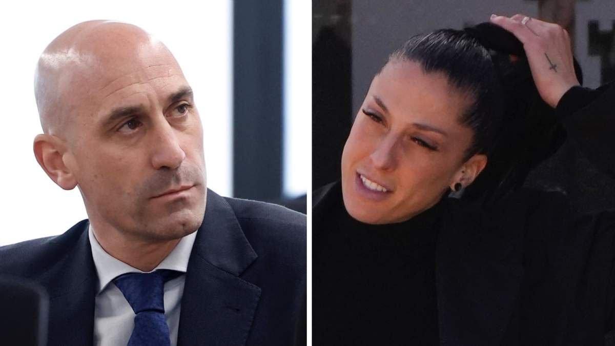 Luis Rubiales y Jenni Hermoso