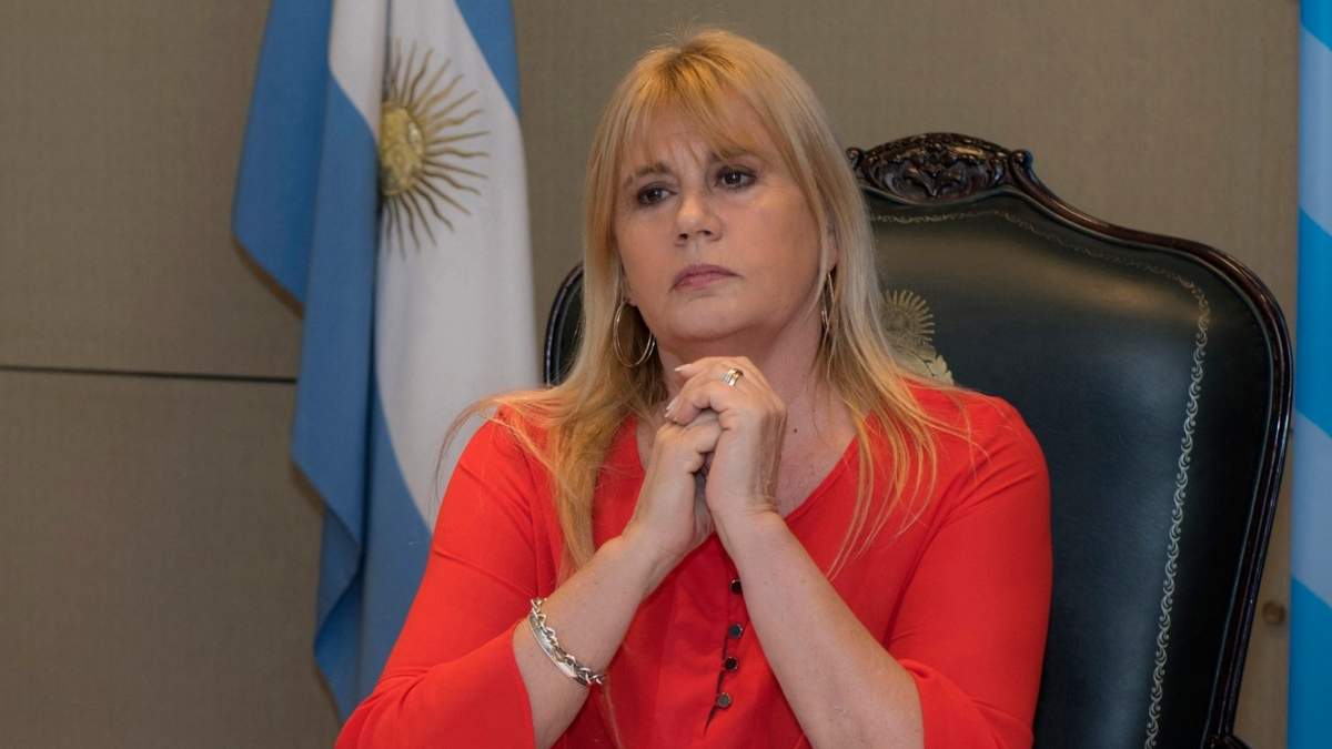 La ministra de Justicia saliente, Marcela Losardo. Fuente: (Twitter)