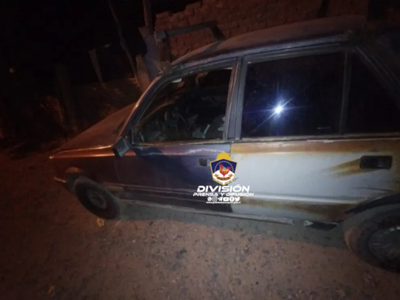 La policía recuperó un auto robado en el barrio Melipal