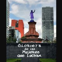 Rebautizan la Glorieta de Colón como la "Glorieta de las mujeres que luchan"
