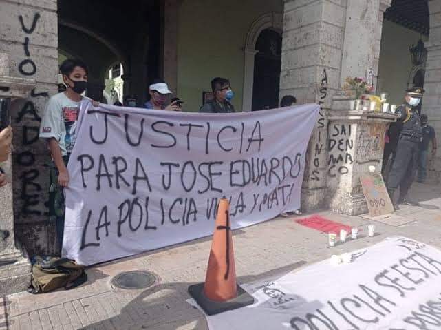 Protestas de justicia para José Eduardo