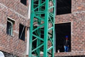 Construcción de viviendas en la CDMX
