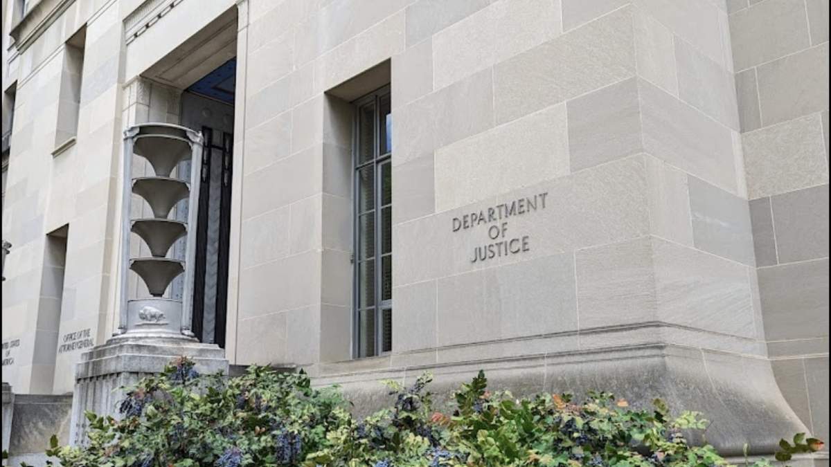 Sede del Departamento de Justicia en Estados Unidos