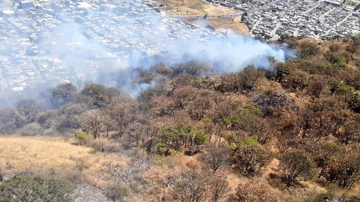 Un incendio en Zapopan