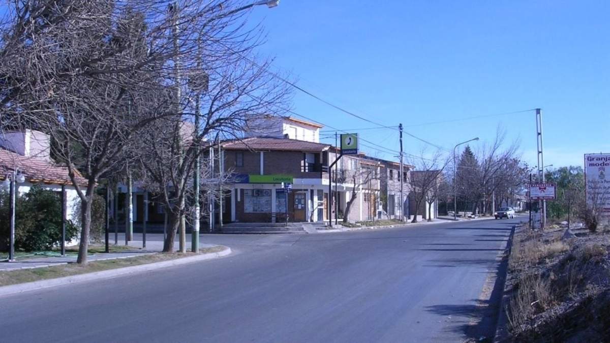Barrio de Alta Barda en Neuquén. Fuente: (Twitter)